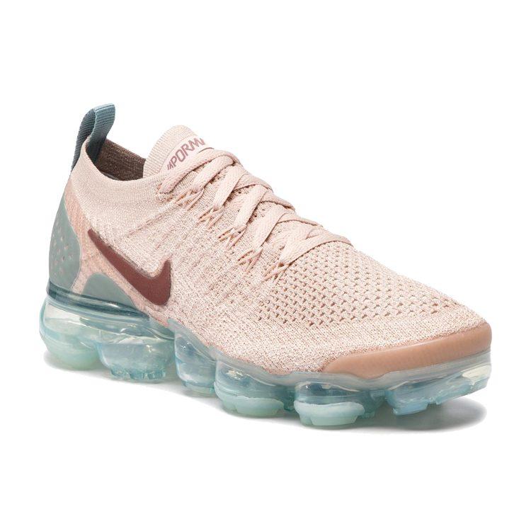 Nike VaporMax 2.0 Сетчатые Дышащие Легкие Дышащие И Легкие Низкие Повседневные Беговые Кроссовки Женские Розовые 942843-203