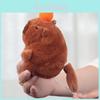 Плюшевая игрушка Капибара в форме арбуза, мягкое набивное животное для детей и в качестве подарка