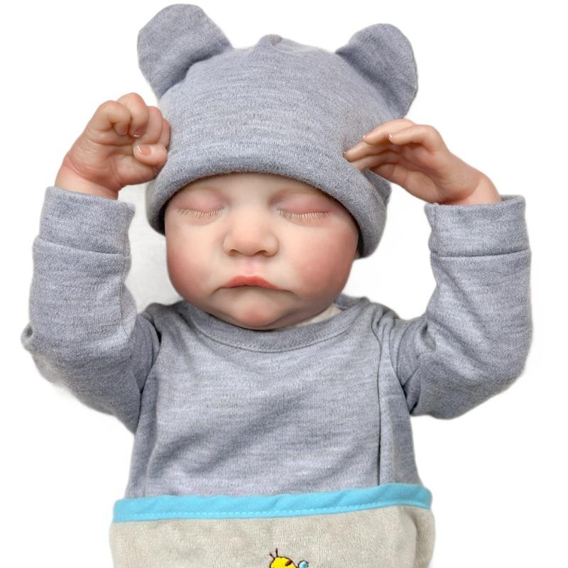 17-дюймовая кукла реборн, кукла из мягкого винила, кукла со сменными частями