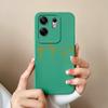 Чехол для Infinix Zero 30 4G 5G Милый Динозавр Леопардовый Принт Жидкий Силикон Защитная Задняя Крышка Для InfinixZero30 Funda