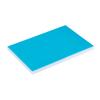 Colored Sandwich Rubber Stamp Carving Block for DIY Stamp(blue White)