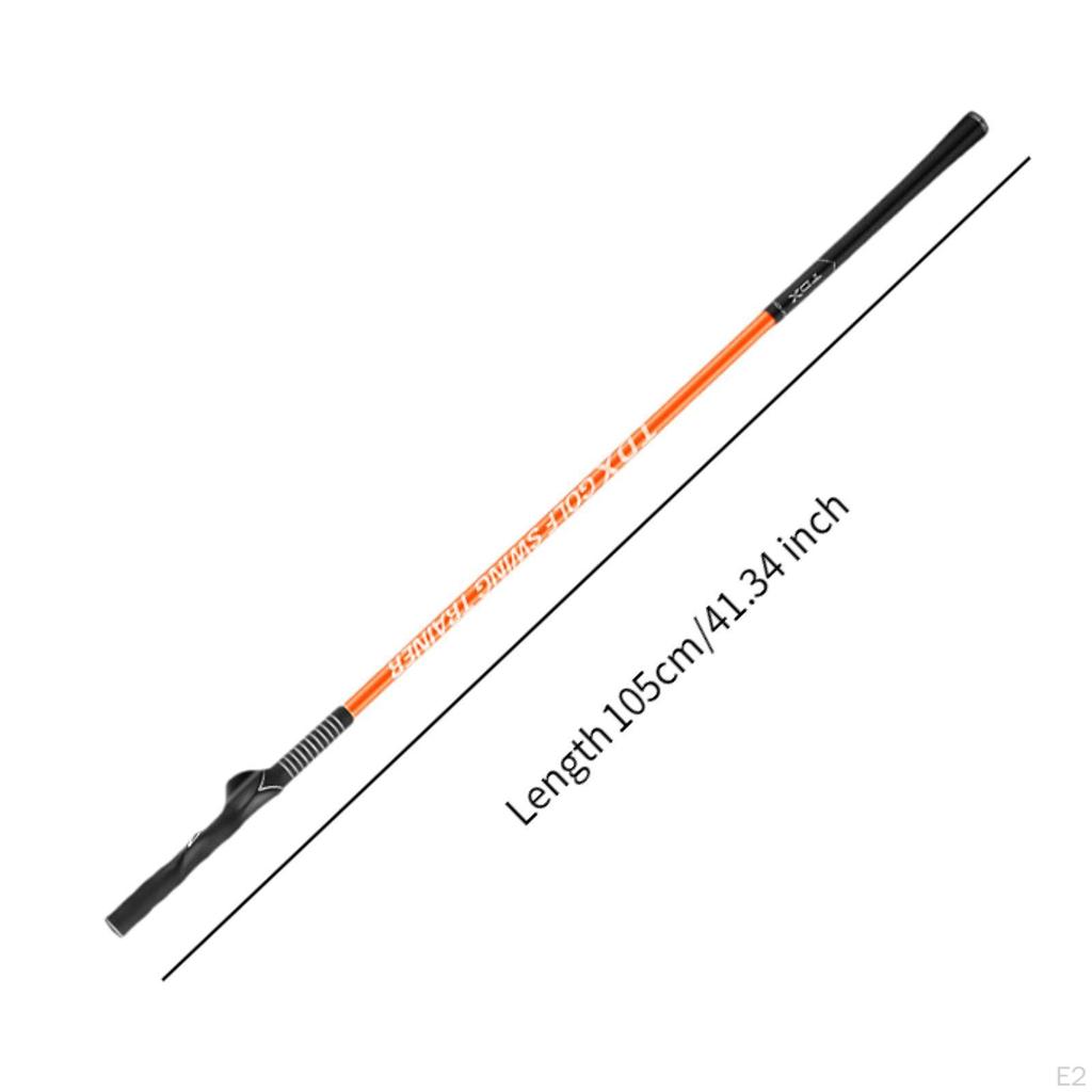 Golf Swing Trainer Practice Stick Anti Slip Adults Equipment Lightweight Training