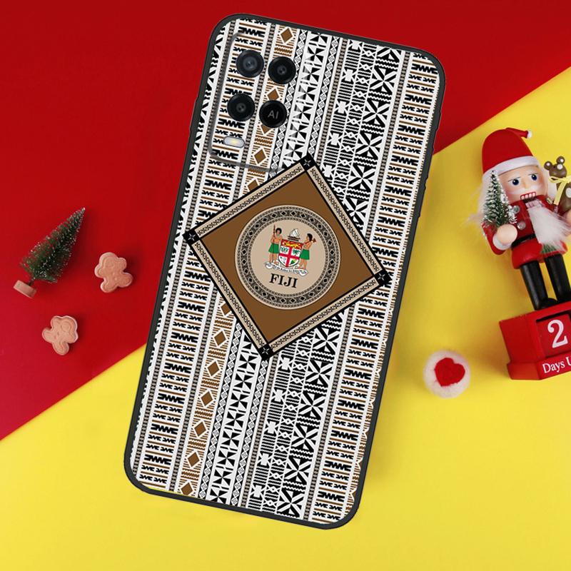 Фиджийский чехол-тубус Маси Тапа для Oppo A94 A74 A54 A60 A40 A80 A16 A76 A96 A98 A58 A78 A18 A38 A57 A17 A15 A5 A6 Pro