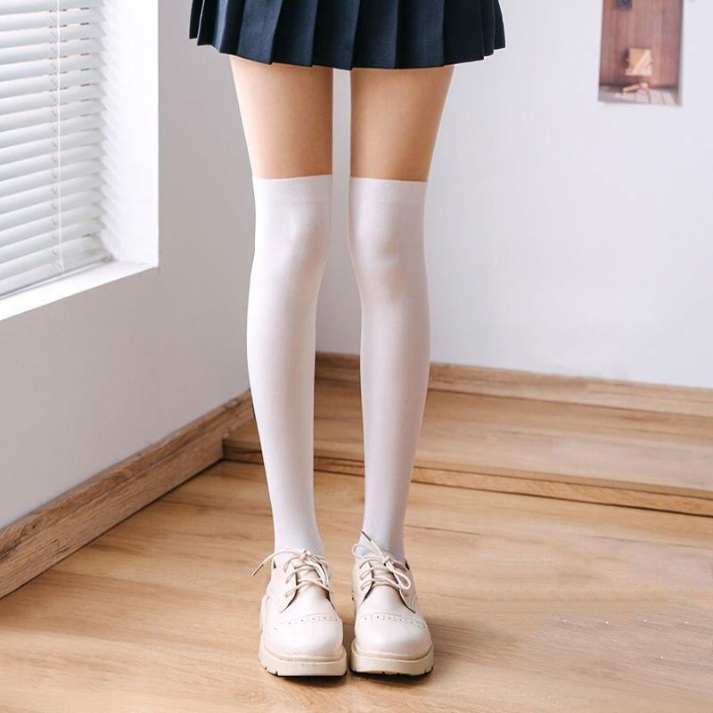 Sexy Women Tights Pantyhose Patchwork Sheer Black Thigh High Stockings Tights Women Female Hosidery Over Knee Stripe Pantyhose