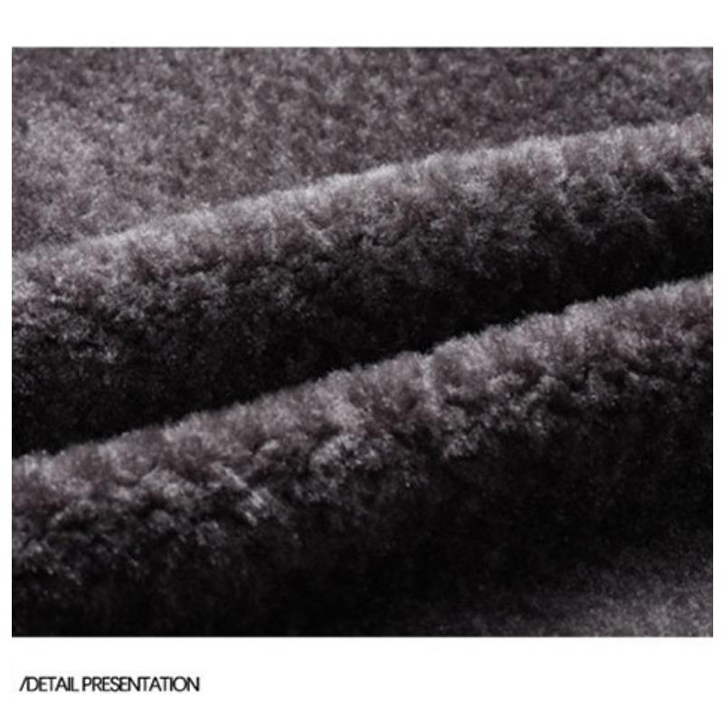 Мужская куртка из натуральной кожи с бархатом и утолщенным зимним мехом, универсальная мужская кожаная куртка на пуговицах для пап среднего возраста с пальто с лацканами