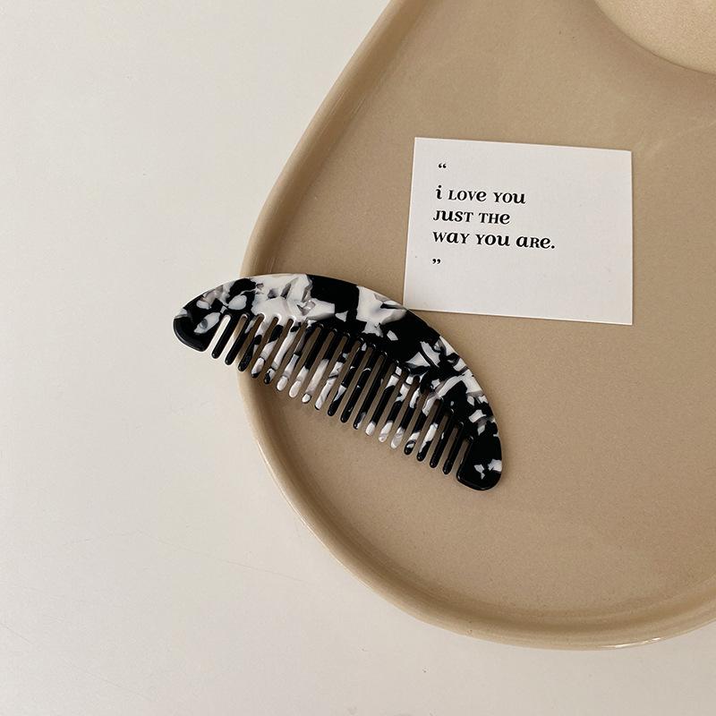 Ацетат антистатическая парикмахерская расческа корейская мода массаж головы расческа для волос щетка для стрижки волос для женщин и девочек инструменты для укладки волос