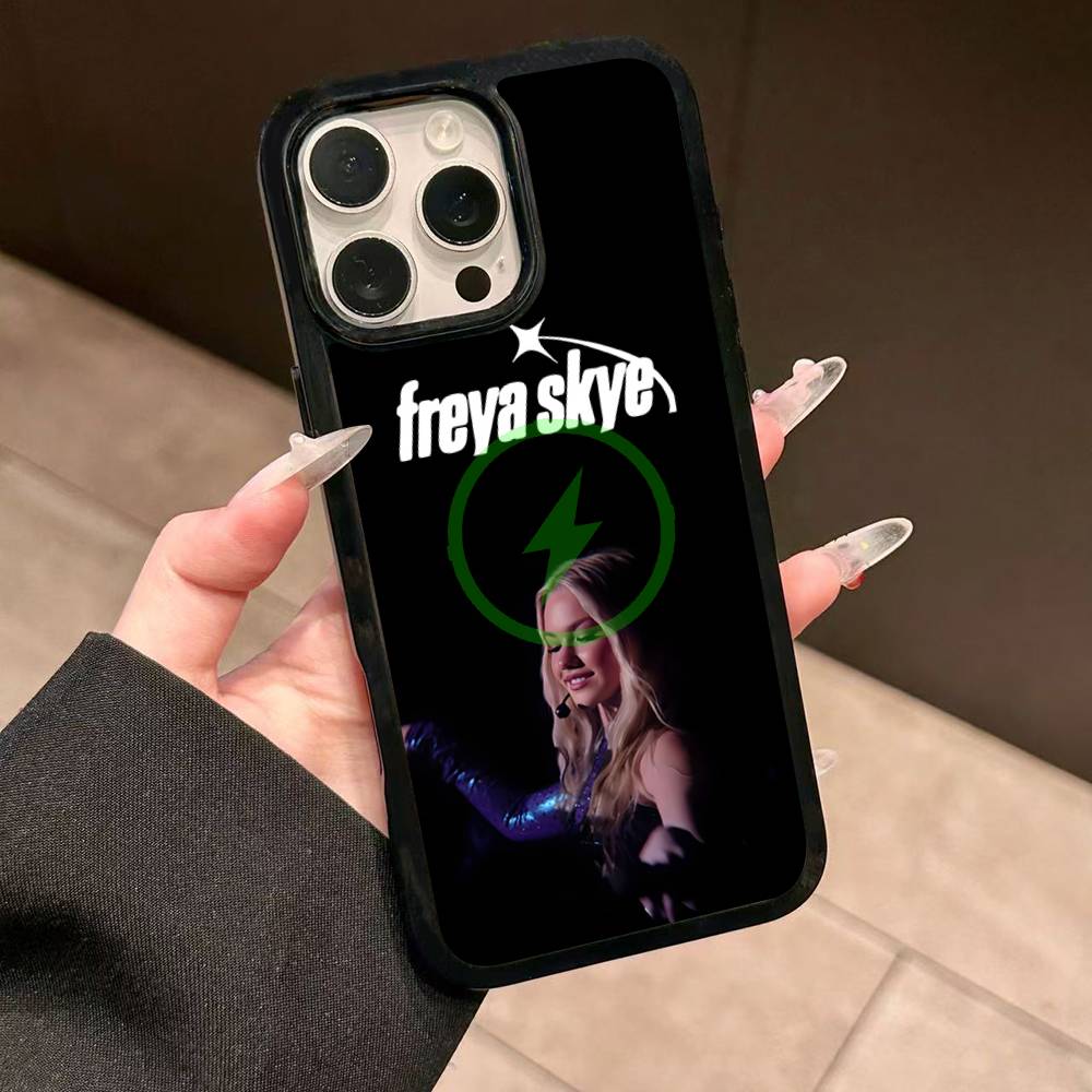 F-Freya S-Skye Singer Магнитный Чехол Для Телефона Magsafe Для IPhone 17 Air 16 Pro Max 15 14 13 12 11 Защитный Чехол