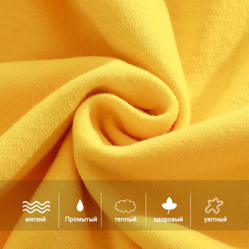 Зимняя детская футболка с длинным рукавом и круглым вырезом, комплект брюк, повседневный мешковатый костюм из 2 предметов, хлопковый наряд с мультяшным принтом