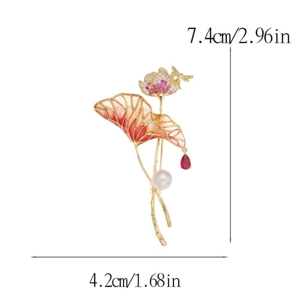 Enamel Plated Brooch Blank Copper Base Brooch Setting Flower Brooch Handmade Jewelry