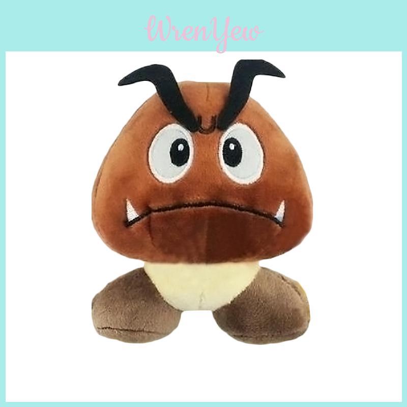 High Quality 6'' Super Mario Bros. Sad Goomba Plush Doll Perfect For Collectors
