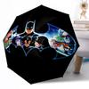 Batman Action Outdoor Automatic Umbrella Sturdy 8 Rib Durable Plastic Iron Outdoor Daily Use Outdoor Accessory Perfect Gift Friends