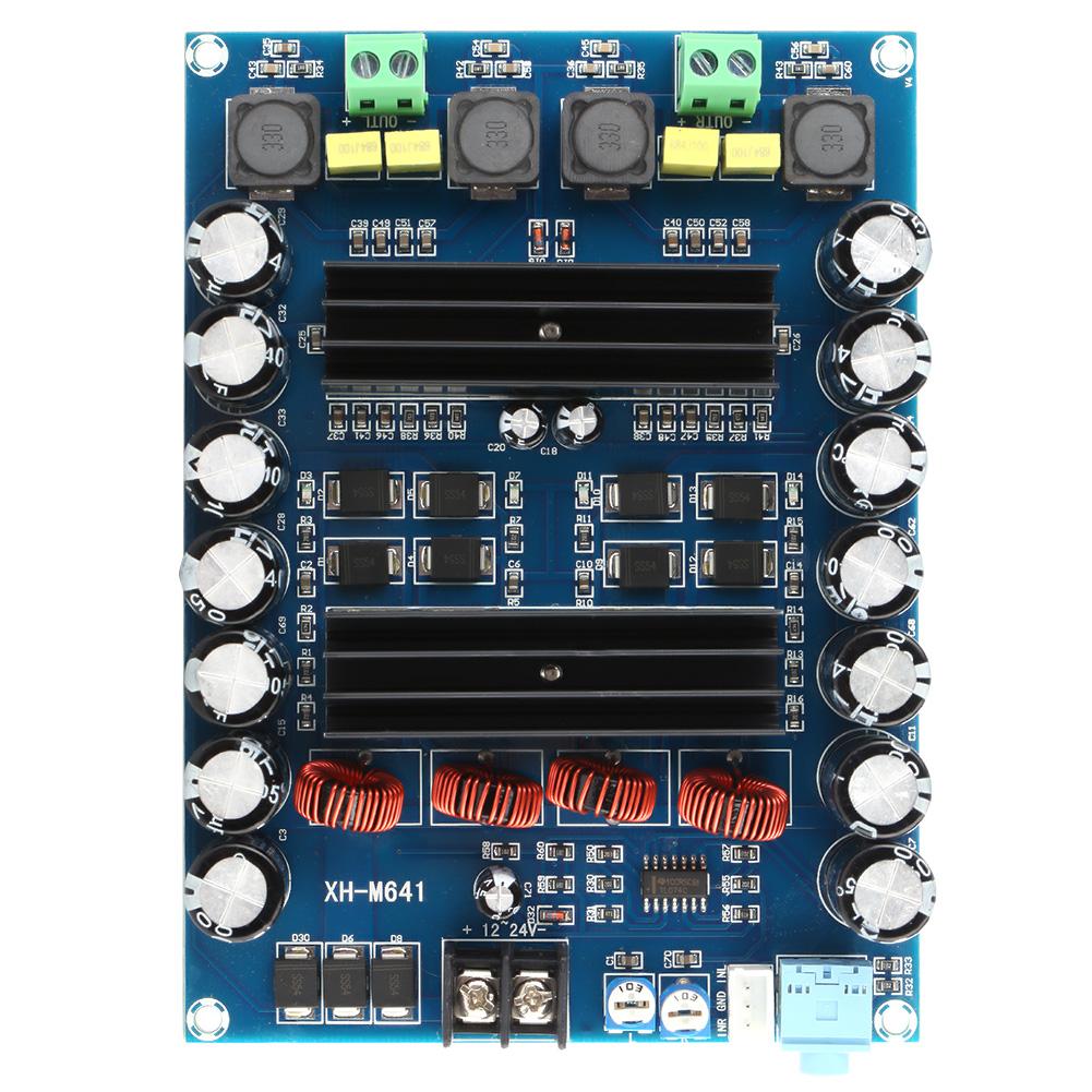 DC 12V 24V TPA3116D2 2*150W Digital Audio Amplifier Board 2 Channel with Boost