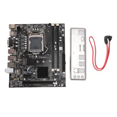 Материнская плата H55 Профессиональная M.2 NGFF Слот LGA 1156 DDR3 8-канальная память 4-фазное питание Игровая