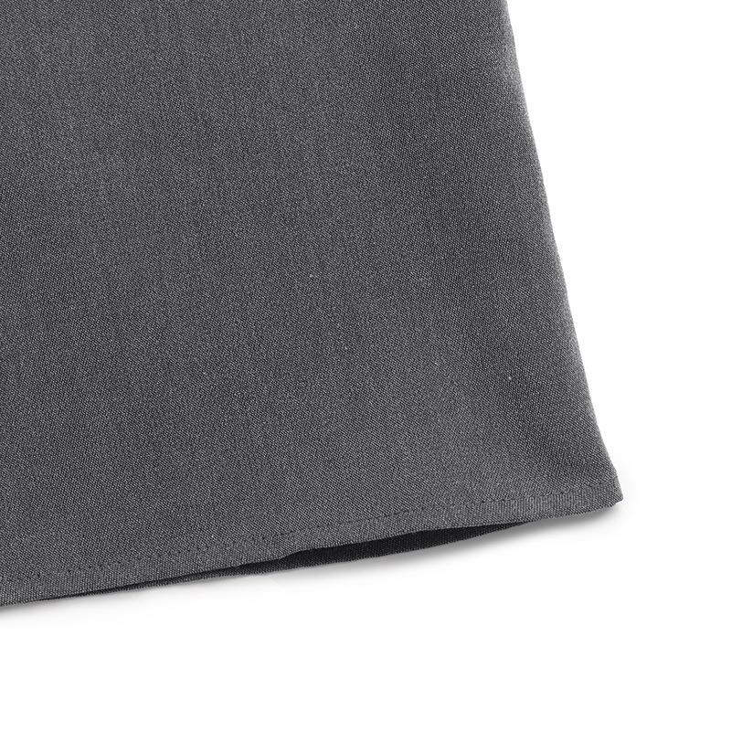 Women's Solid Color Ruffled Long Sleeve Loose Collar Dress