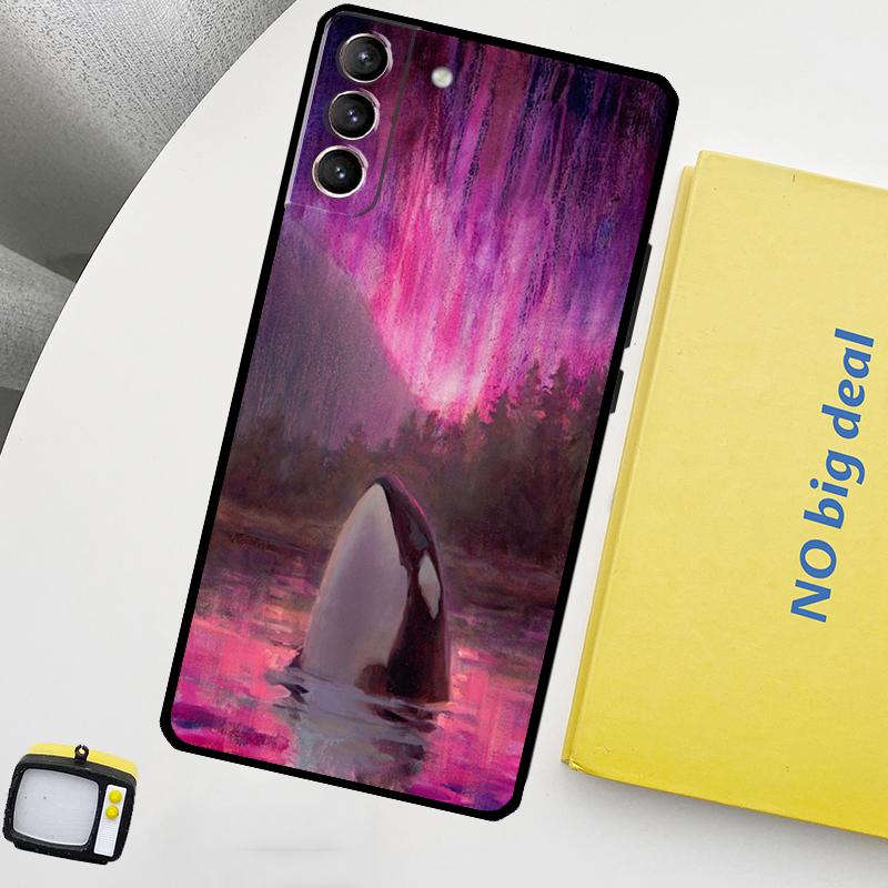 Чехол для телефона Косатка Орка для Samsung Galaxy S25 Ultra S21 S22 S23 S24 Ultra S9 S10 S20 Plus S25 FE