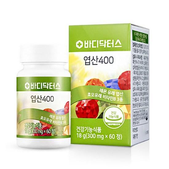 Body Doctors Folic Acid 400 Nutritional Supplement,Korean Health Food