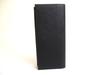 Authentic PRADA Saffiano Triangle Black Leather Bifold Long Flap Wallet #b088  Seller refurbished