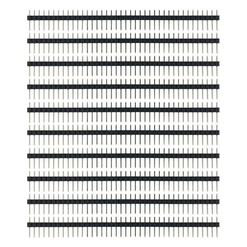 10pcs 1x40Pin 2.54mm Single Row Female + 10pcs 1x40 Male Pin Header Connector
