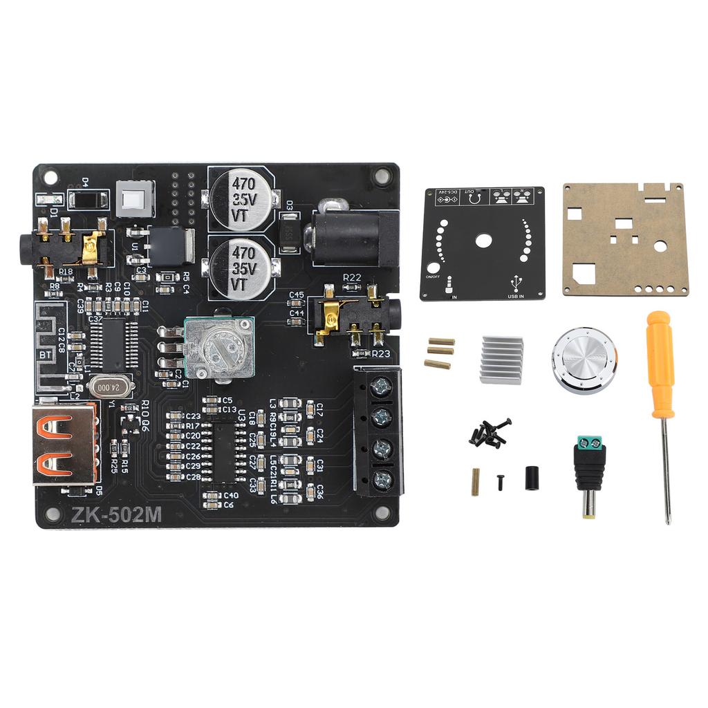 Bluetooth Power Amplifier Board 12V 15V 19V 24V 2 Channel Stereo Sound Receiver Amplifier Board