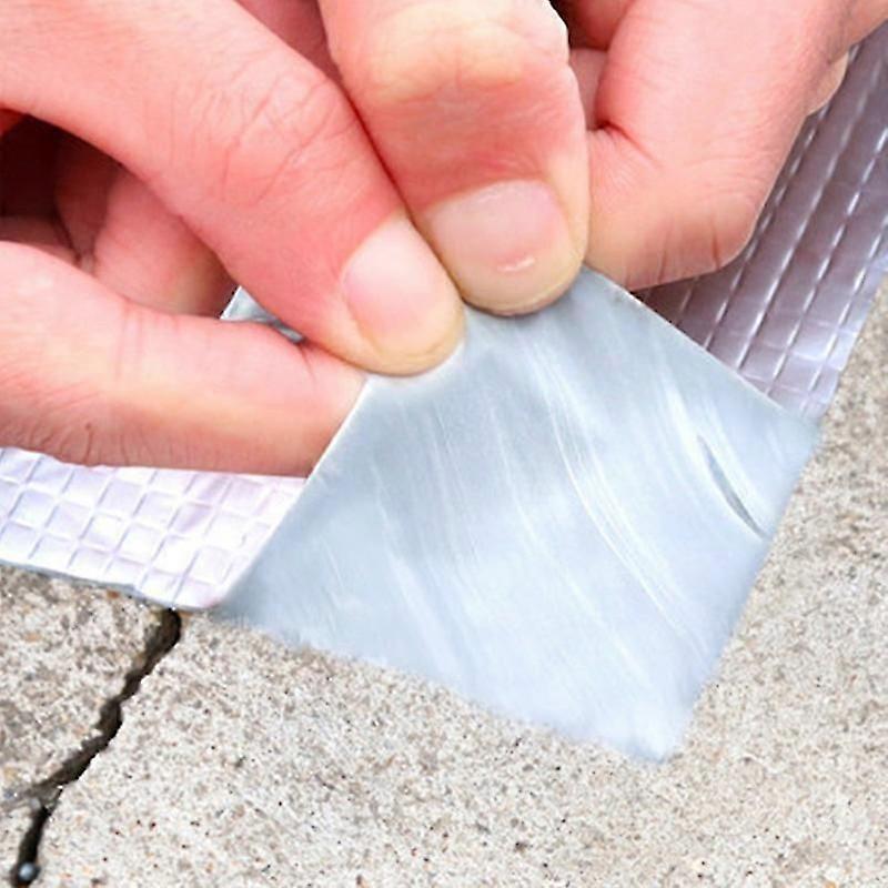 Aluminum Foil Tape Butyl Rubber Self Adhesive High Temperature Resistant