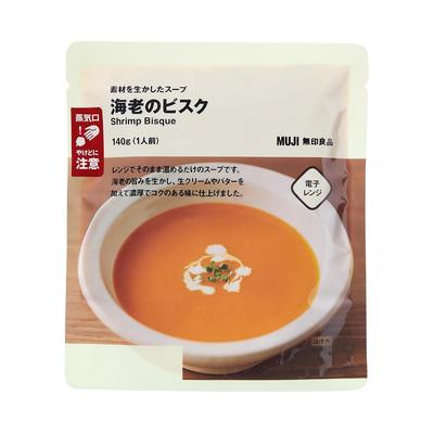 Muji Soup That Utilizes Ingredients Shrimp Bisque 140g (1 Serving)