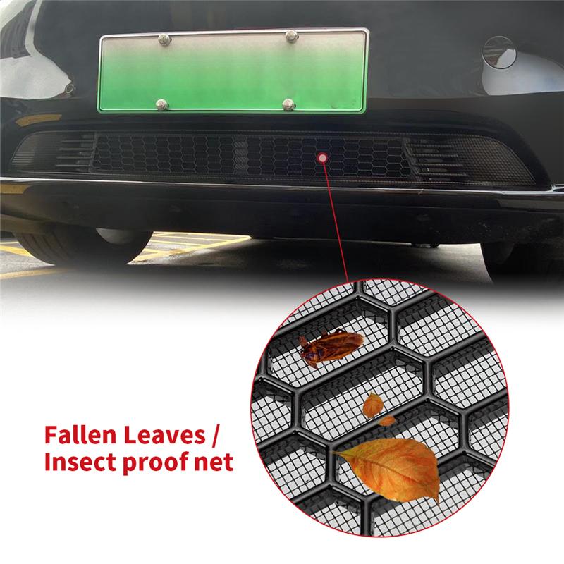 for Tesla Model Y Juniper 2025 Model 3 Highland Front Grill Guard Grille Inserts Mesh Anti Insect Net Cover Bumper Grid Filter