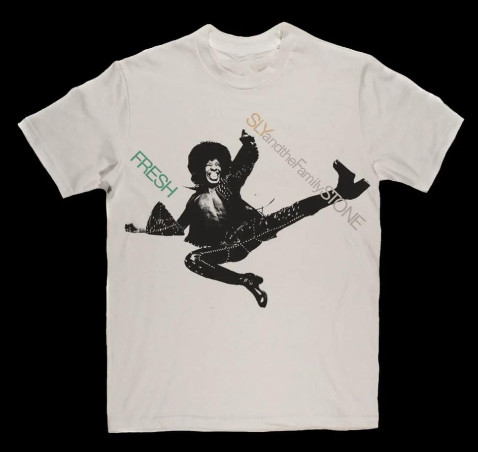 Свежая футболка Sly And The Family Stone размер S-5XL