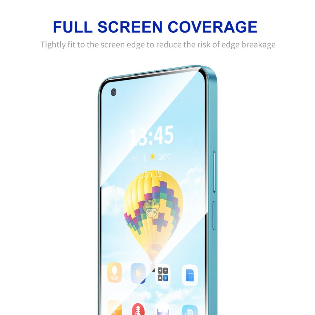 ENKAY HAT PRINCE для OnePlus Nord CE 2 Lite 5G Защитная пленка для экрана Ультрапрозрачная Полностью клейкая Защитная пленка