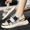 Fashion 2024 New Fashion Summer Men Breathable Sandals Men's Bottom Sandals Men Anti-slip Wear Outdoor Comfortable Slippers Sandals