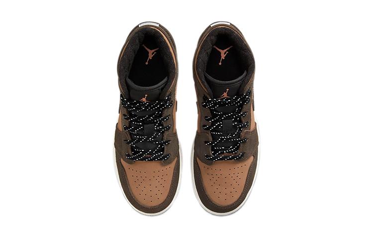 Jordan 1 Mid SE Темный Шоколад GS DC7248-200