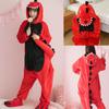 Unisex Kigurumi Pajamas Adult Anime Cosplay Costume Onesie Kangaroo Dinosaur Tiger Yellow Sleepwear Panda Bear Homewear Party S/M/L/XL