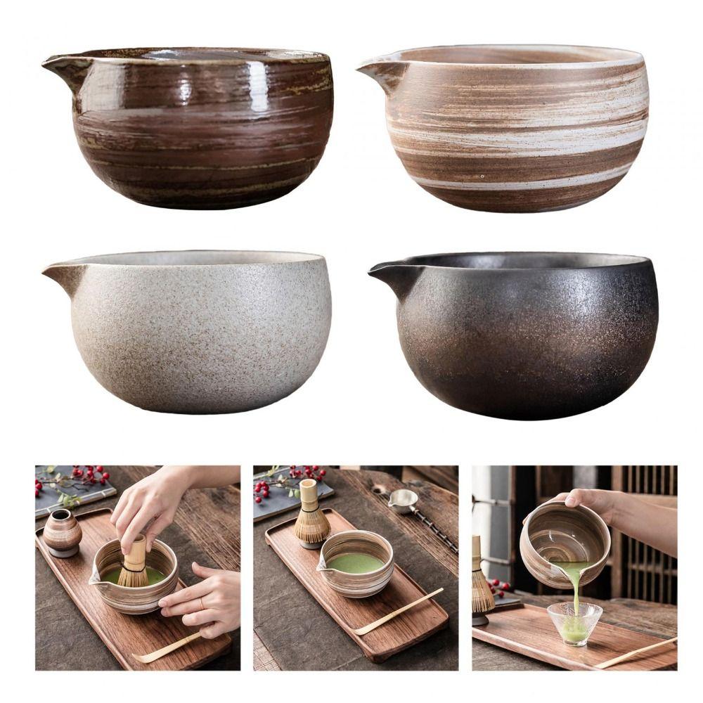 Чайное искусство Матча Заварочная чашка Ручные инструменты для приготовления чая Новая керамическая чаша Матча