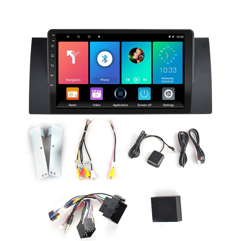 Android Car Radio For BMW 5 E39 E53 X5 1996-2004 Multimedia Player Head Unit Stereo GPS Navigation BT WIFI 1+16GB