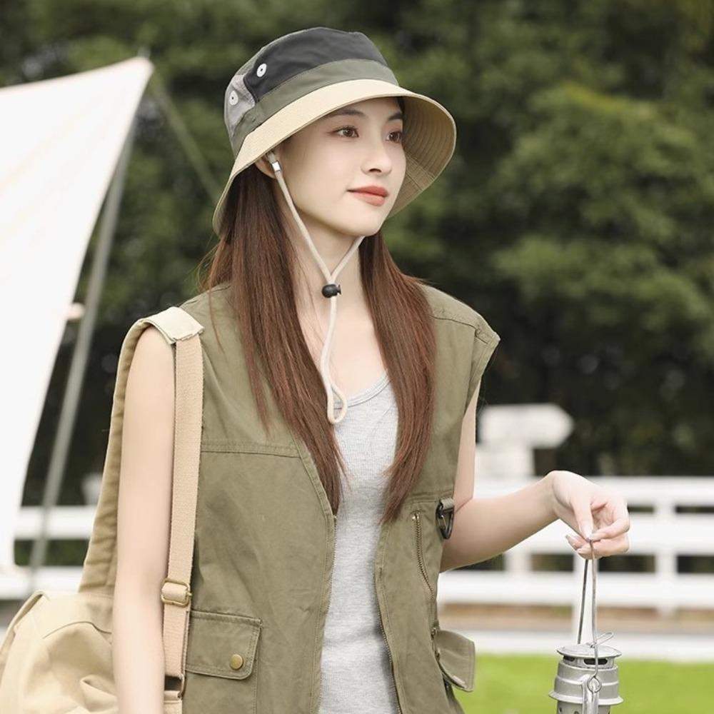 Anti-Sun Fishing Cap Anti-UV Sunscreen Hat Trendy Beach Hat Summer
