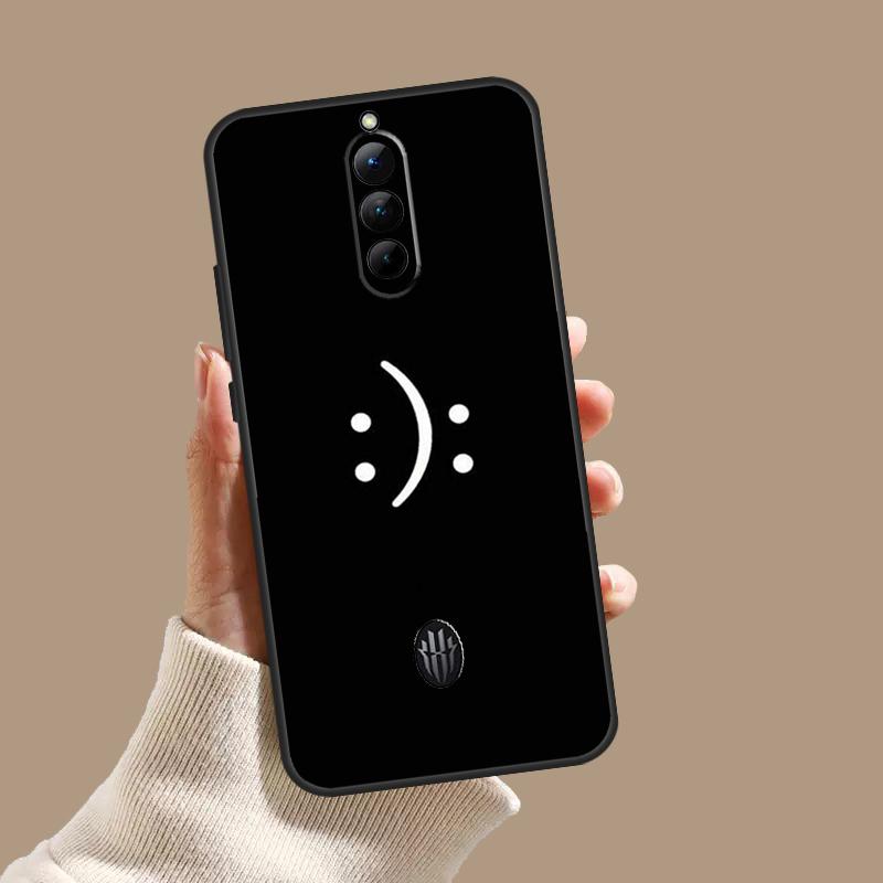 Чехол-накладка с черным словом "Грустная депрессия" для ZTE Nubia Red Magic 10S 9S 8S 8 9 10 11 Pro Plus 6 7 6S 7S Pro 5G 6R 10 Air