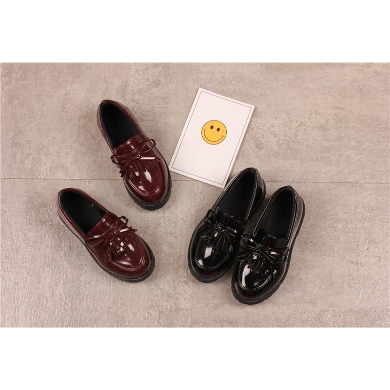 Детская кожаная обувь Single Shoes