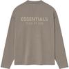 Fear of God Essentials SS25 25 ВЕСЕННЯЯ КОЛЛЕКЦИЯ DROP1 Классическая футболка с круглым вырезом Удобная мужская футболка с длинным рукавом С длинным рукавом 125SP254203F