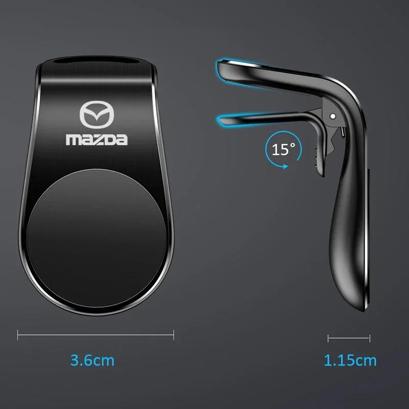 2025 Hot Car Phone Holder Mount Stand GPS Telefon Mobile Cell Support For Mazda 2 3 5 6 8 CX5 CX-5 CX-7 CX-9 MX-5 ATENZA Axela