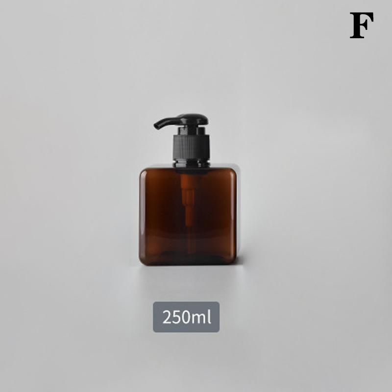 Многоразовый квадратный шампунь гель для душа пустые бутылки с дозатором шампунь кондиционер гель для тела дозатор для ванной комнаты отеля