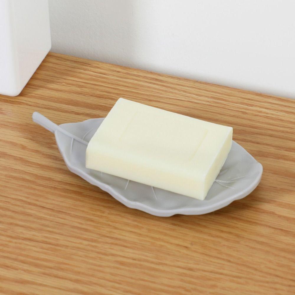 Storage Holder Stand Tray Soap Box Durable Storage Rack Soap Dish  Bathroom Kitchen Sink Organizer