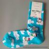 Хлопковые носки средней длины Sanrio x Happy Women's KT Cat - Модный мультяшный стиль для девочек