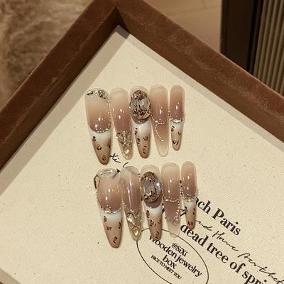 Осенне-зимняя майярская белая французская леопардовая расцветка с блестящими овальными ромбами цвета шампанского с принтом Wild Leopard Wear Armor