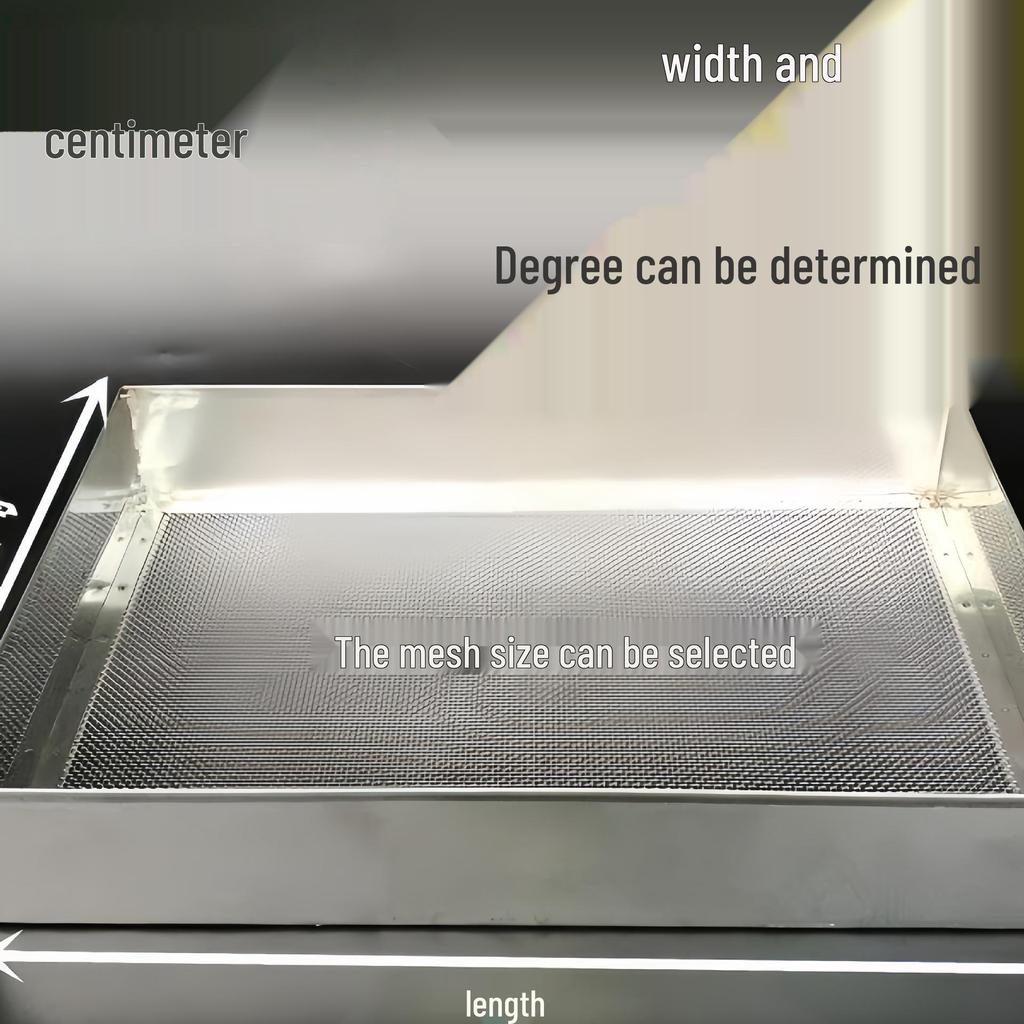 Ультратонкий фильтр и сепарационное сито для пруда из нержавеющей стали 304