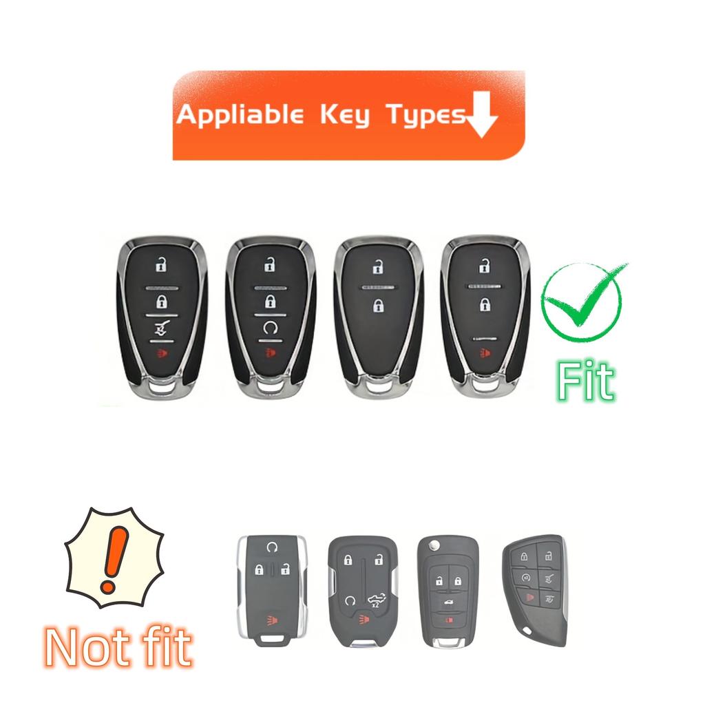 Чехол для брелока со стразовым шнурком для Chevy Chevrolet Malibu Equinox Traverse Camaro Cruze Blazer Volt Bolt Smart 4 кнопки