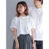 [Ships] T-shirt unisex micro logo big silhouette pocket men's 112170041 off white XL