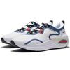 Li Ning Амортизирующие, Износостойкие Низкие Повседневные Кроссовки Мужские Бело-Синие AGLR331-5