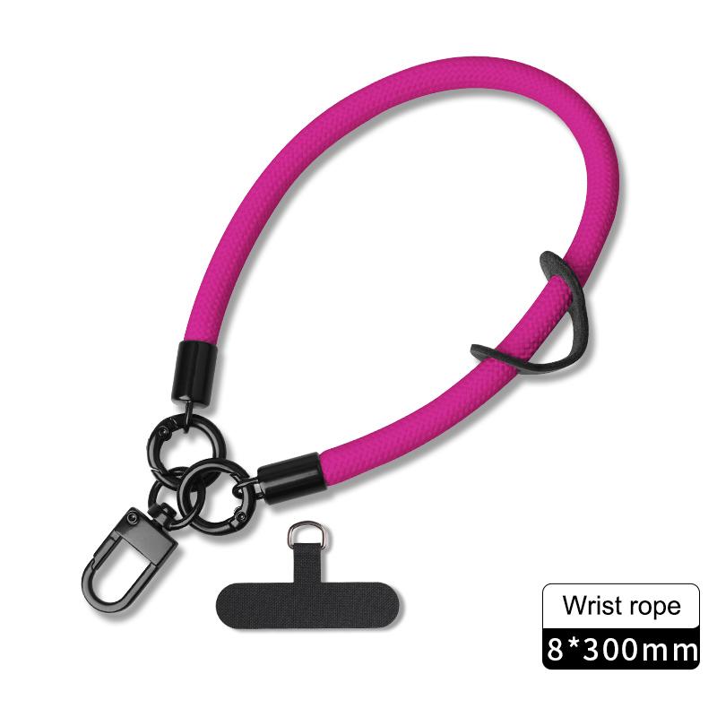 Универсальный шнурок для телефона, шнурок-ремешок против потери, съемный цветной шейный шнур, страховочная привязь для телефона, цепочка-брелок, веревка с картой