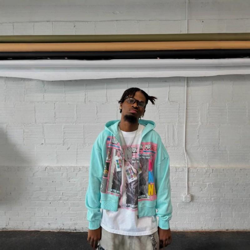 Y2K Street Style Graphic Print Oversized Hoodie Unisex Casual Sweatshirt
