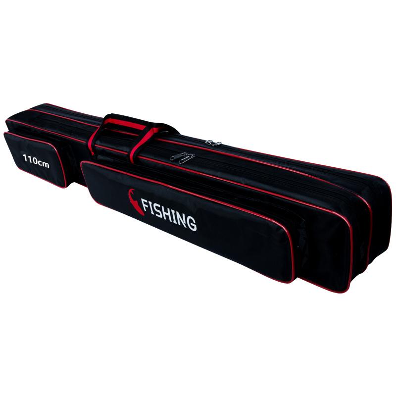 Портативная многофункциональная сумка-переноска для рыбалки, холст 110/120 см, сумки для удочек, двух-/трехслойный чехол для хранения для Pesca XA143G