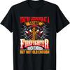 Future Firefighter T Shirt Kids Boys Youth Men Funny T-Shirt